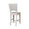 Whitewood Industries Solid Wood Canyon Solid Back Counter Height Dining Stool - 24" Seat Height S-482 - alternate 8